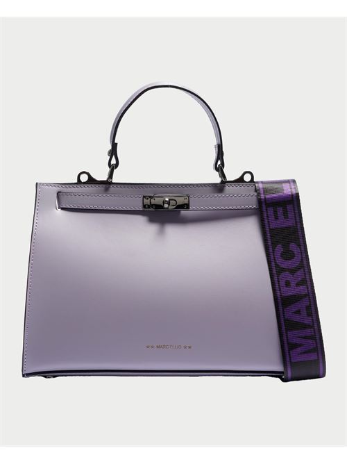 Sac Queen moyen de Marc Ellis en cuir MARC ELLIS | QUEEN M RULIGHT ORCHID/CDF